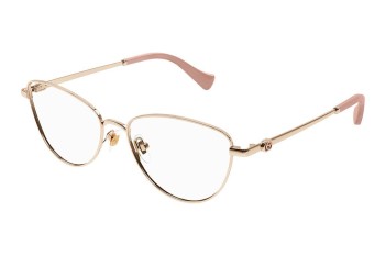 szemüvegeinket Gucci GG1595O 002 Cat Eye Arany