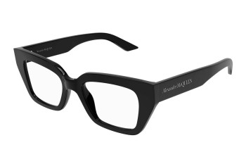 Briller Alexander McQueen AM0453O 001 Cat Eye Sort