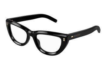 Brillen Gucci GG1521O 001 Cat Eye Zwart