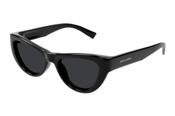 Zonnebril Saint Laurent SL676 001 Cat Eye Zwart