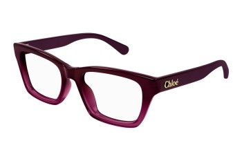 Очила Chloe CH0242O 007 Правоъгълни Червена