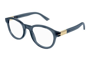 Okulary korekcyjne Gucci GG1503O 003 Okrągłe Niebieskie