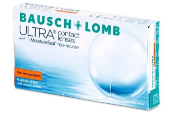 Piilolinssit Kuukausilinssit ULTRA for Astigmatism (6 linssiä)