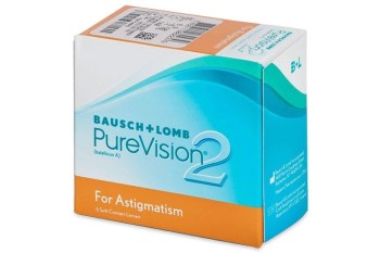 Piilolinssit Kuukausilinssit PureVision2 for Astigmatism (6 linssiä)