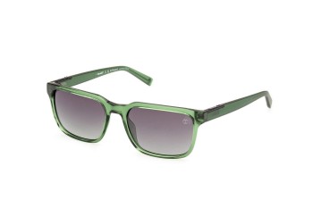 Слънчеви очила Timberland TB00008 95R Polarized Квадратни Зелена