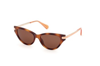 Ochelari de soare Max&Co. MO0101 52E Cat Eye Havana