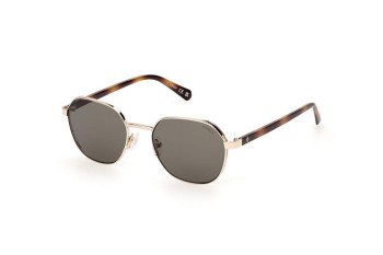 Okulary przeciwsłoneczne Guess GU00116 32N Okrągłe Złote