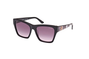 Ochelari de soare Guess GU00113 01B Pătrați Negri