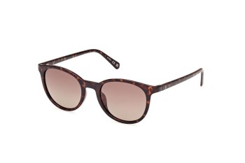 Слънчеви очила Guess GU00118 52H Polarized Заоблени Хавана