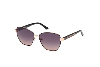 Ochelari de soare Guess GU00102 05B Pătrați Negri