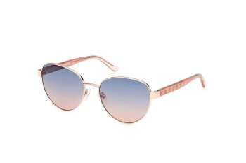 Ochelari de soare Guess GU00101 28W Rotunzi Aurii