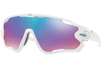 Aurinkolasit Oakley Jawbreaker OO9290-21 PRIZM Yksilinssinen | Shield Valkoinen