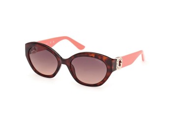 Ochelari de soare Guess GU00104 52F Ovali Havana