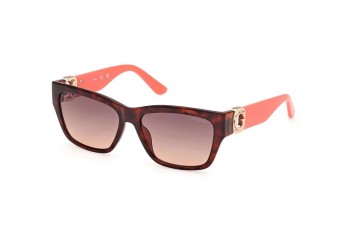 Okulary przeciwsłoneczne Guess GU00105 52F Prostokątne Havana