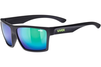 Zonnebril uvex lgl 29 Matte Black S3 Vierkant Zwart