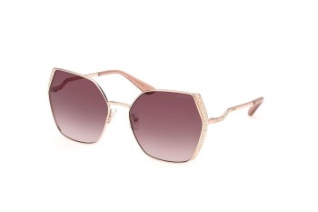 Ochelari de soare Guess GU7843-S 28Z Dreptunghiulari Aurii