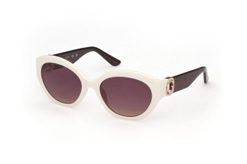 Ochelari de soare Guess GU00104 21B Ovali Albi