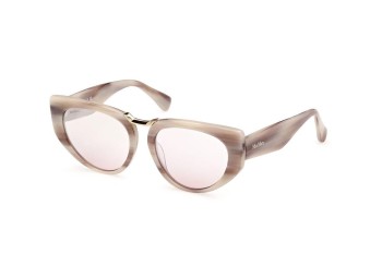 Ochelari de soare Max Mara MM0093 60G Cat Eye Bej