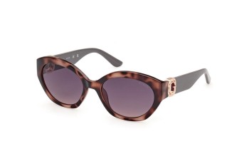 Ochelari de soare Guess GU00104 55B Ovali Havana