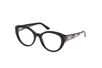 Okulary korekcyjne Guess GU50127 001 Okrągłe Czarne