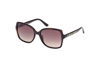 Ochelari de soare Guess GU00100 52F Pătrați Negri