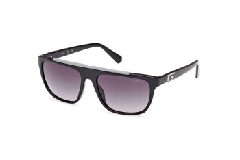 Okulary przeciwsłoneczne Guess GU00122 01B Prostokątne Czarne