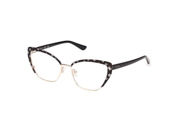 Briller Guess GU50122 005 Cat Eye Sort