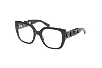 Okulary korekcyjne Guess GU50118 001 Kwadratowe Czarne