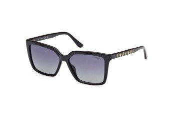 Ochelari de soare Guess GU00099 01D Polarized Pătrați Negri