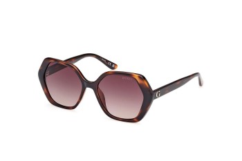 Okulary przeciwsłoneczne Guess GU8292 52F Prostokątne Havana