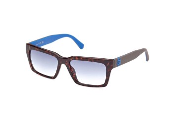 Okulary przeciwsłoneczne Guess GU00121 52W Prostokątne Havana