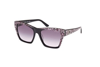 Ochelari de soare Guess GU00113 05B Pătrați Negri