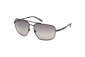 Okulary przeciwsłoneczne Timberland TB00009 01D Polarized Pilotki (Aviator) Czarne