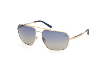 Okulary przeciwsłoneczne Timberland TB00009 32D Polarized Pilotki (Aviator) Złote