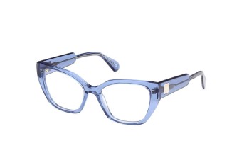 Okulary korekcyjne Max&Co. MO5129 090 Kocie oczy Niebieskie