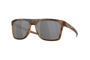 Okulary przeciwsłoneczne Oakley Leffingwell OO9100 910018 Polarized Kwadratowe Havana