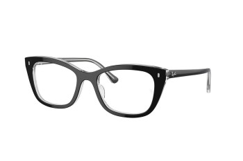 szemüvegeinket Ray-Ban RX5433 2034 Cat Eye Fekete