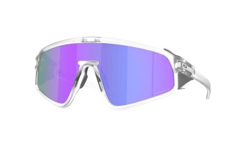 Okulary przeciwsłoneczne Oakley LATCH PANEL KYLIAN MBAPPÈ OO9404 940402 Prostokątne Przezroczyste