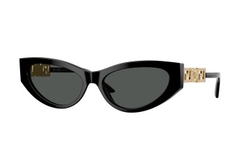 Ochelari de soare Versace VE4470B GB1/87 Cat Eye Negri