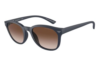 Okulary przeciwsłoneczne Emporio Armani EA4225U 508813 Okrągłe Niebieskie