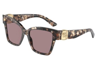 Okulary przeciwsłoneczne Dolce & Gabbana DG4470 34387N Kwadratowe Havana