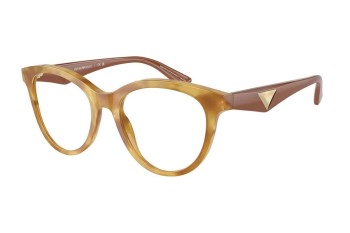 Briller Emporio Armani EA3236 6115 Cat Eye Beige