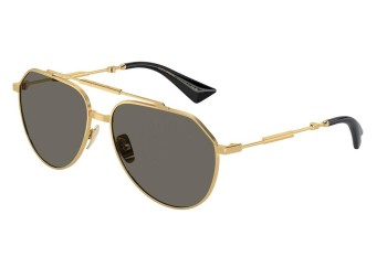 Okulary przeciwsłoneczne Dolce & Gabbana DG2302 02/R5 Pilotki (Aviator) Złote