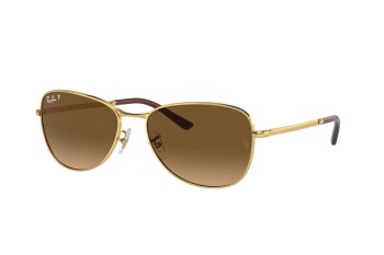 Слънчеви очила Ray-Ban RB3733 001/M2 Polarized Пилотни Златна