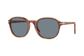 Okulary przeciwsłoneczne Persol PO3343S 96/56 Okrągłe Brązowe