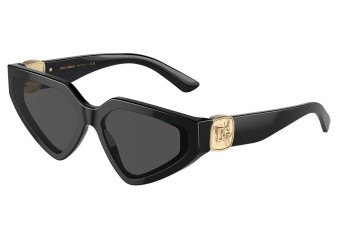 Ochelari de soare Dolce & Gabbana DG4469 501/87 Cat Eye Negri