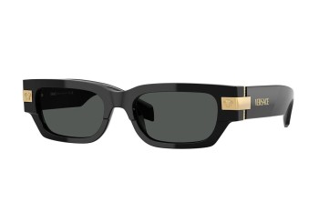 Ochelari de soare Versace VE4465 GB1/87 Pătrați Negri