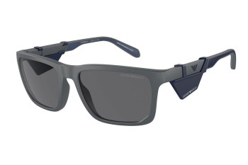 Слънчеви очила Emporio Armani EA4219 610387 Polarized Квадратни Сива