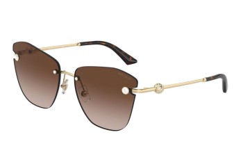 Okulary przeciwsłoneczne Jimmy Choo JC4004HB 300613 Kocie oczy Złote