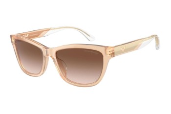 Solbriller Emporio Armani EA4227U 609813 Cat Eye Brun